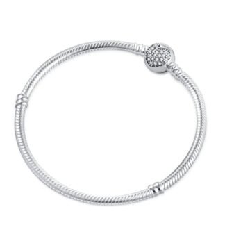 Crystal Heart Charm Bracelet