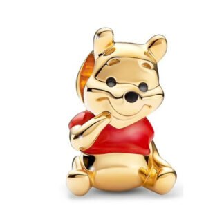 Silver Winnie the Pooh Disney Charm