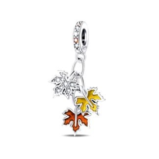Maple Leaves Charm