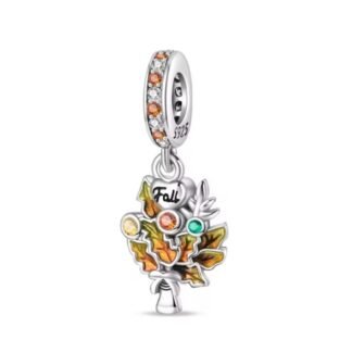 Autumn Leaves Bouquet Charm