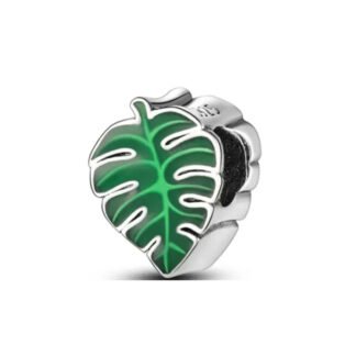 Emerald Green Monstera Deliciosa Houseplant Leaf Charm