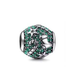 Emerald Green Christmas Theme Charm