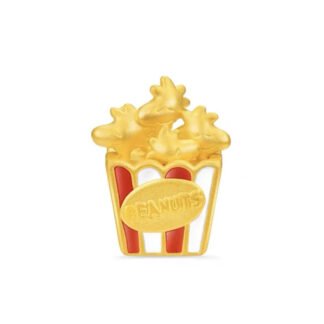 Golden Buttery Popcorn Charm
