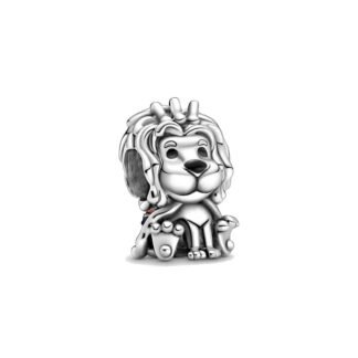Silver Lion Charm