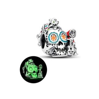 Día de los Muertos Sugar Skull Charm