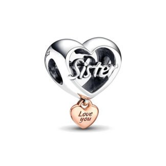 Big Heart Sisterhood Charm