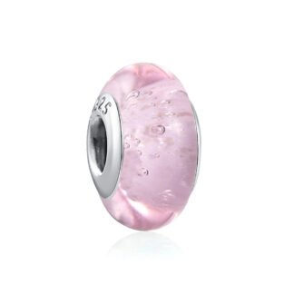 Futuristic One Tone (Clear Pink) Charm
