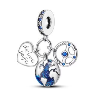 Dirve Safe Map Travel Charm
