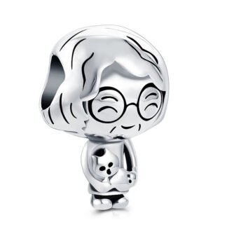 Big Head Old Lady Grandmother Charm
