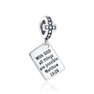 Religious Message Charm