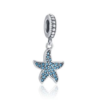 Blue Starfish Charm
