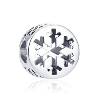 Hollow Snowflake Charm