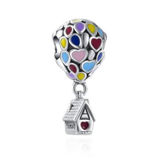 UP House Hearts Air Balloon Charm