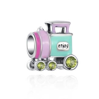 Enjoyment Pastel Train Charm