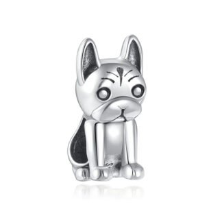 Pug Dog Staring Charm