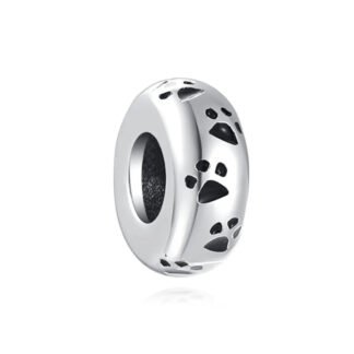 Treading Animal Paw Prints Tyre Charm