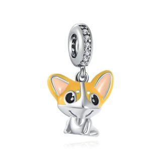Little Quirky Orange Fox Charm