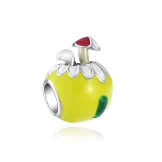 Yellow Moldy Coconut Mushroom Charm