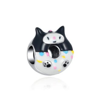 Cute Creature Hybrid Sprinkled Donut Charm