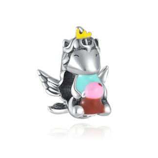 Flying Quirky Unicorn Charm
