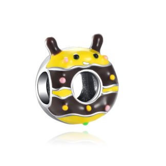 Bee Insect Donut Charm
