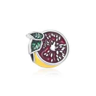 Yellow Citrus Fruit Red Flesh Charm
