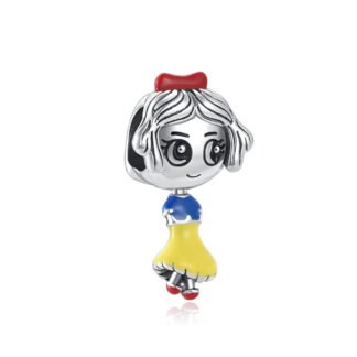 Colorful Girl Snow White Costume Charm