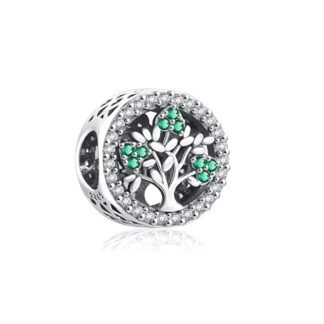 Abundance Tree Green Leaves Charm