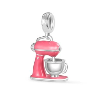 Red Pink Kitchen Mixer Baking Charm