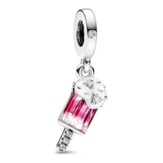 Magenta Popsicle Charm