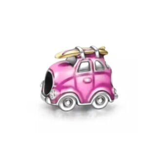 Deep Pink Car Charm
