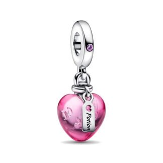 Love Potion Pink Heart Charm