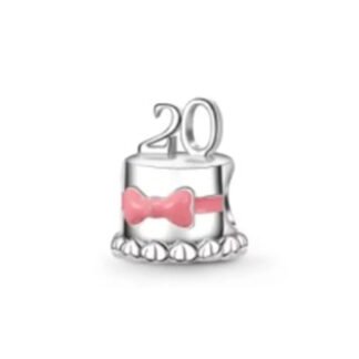 20 Birthday Cake Celebration Charm