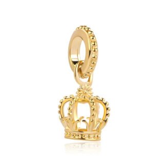 Goden Royal Crown Charm