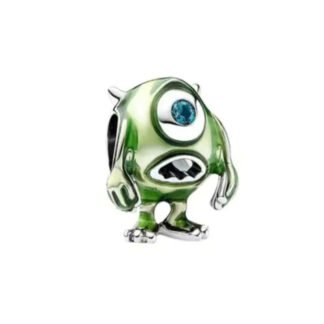Green Mike Wazowski Monsters Inc Pixar Disney Charm