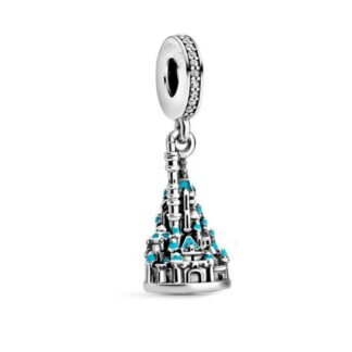 Blue Roof Castle Disney Charm