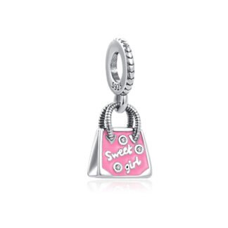 Pink Purse Sweet Girl Charm