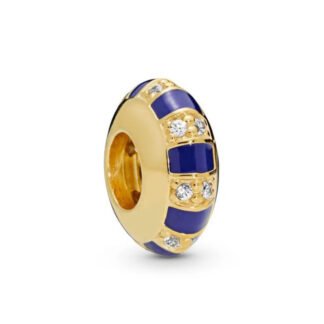 Gold and Blue Egyptian Inspired Charm