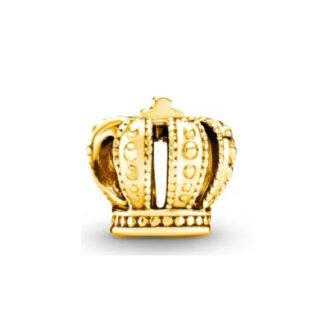 Gold Royal Crown Charm