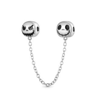Halloween Jack Skellington Head Chain Charm
