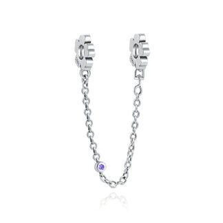 Simple Flower Chain Charm