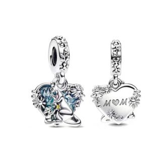 Mouse Mom Child Disney Charm