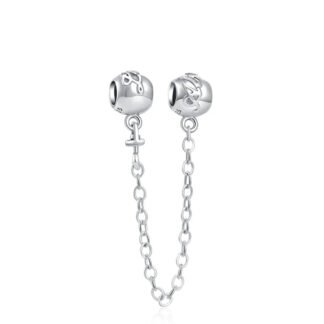 Simple Silver Love Always Chain Charm