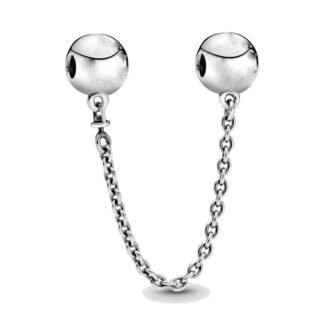 Silver Smooth Spheres Charm