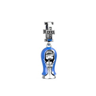 Spiritual Blue Veil Charm