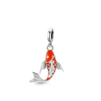 Bright Orange Pond Fish Koi Carp Charm