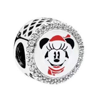 Minnie Mouse Christmas Disney Charm