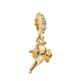 Golden Genie Lamp Aladdin Disney Charm