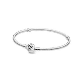 Heart Infinity Charm Bracelet