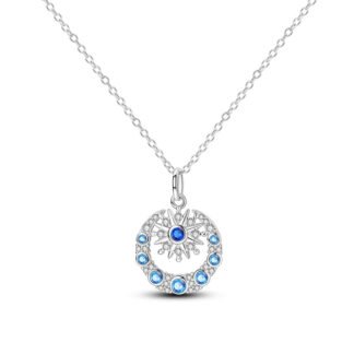 Moon Star Silver Necklace